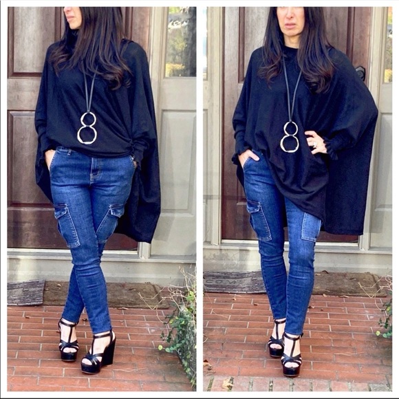 #23 ✨LAST ONES✨PARIS✨Cargo side pockets Skinny Jeans - Picture 3 of 8